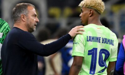Treinador do Barcelona elogia Yamal, mas prega cautela: “É um gênio”1748621863.jpeg
